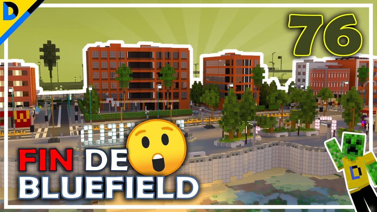 🏗CONSTRUYENDO una CIUDAD en Minecraft #76 - EL FIN DE BLUEFIELD CAPITAL