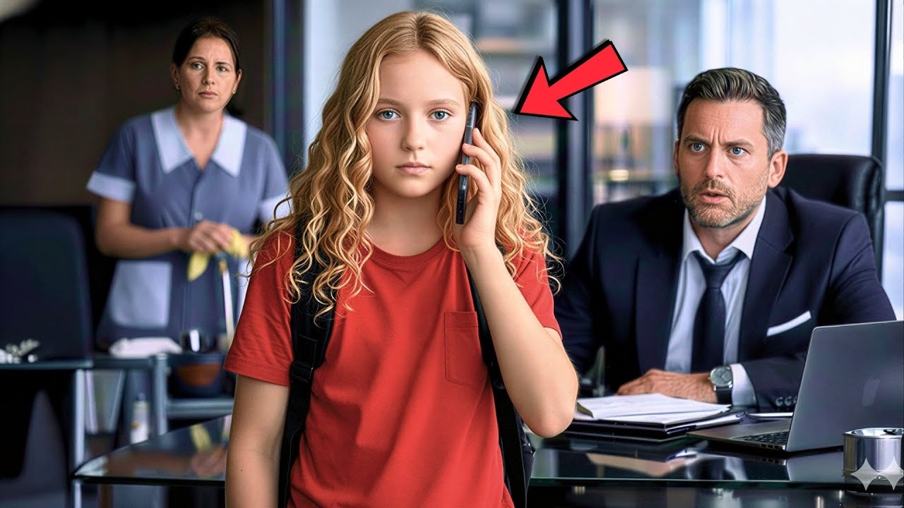 LA HIJA DE LA FAXINERA ATIENDE UNA LLAMADA DESDE ALEMANIA…Y CAMBIA EL DESTINO DEL CEO MILLONARIO