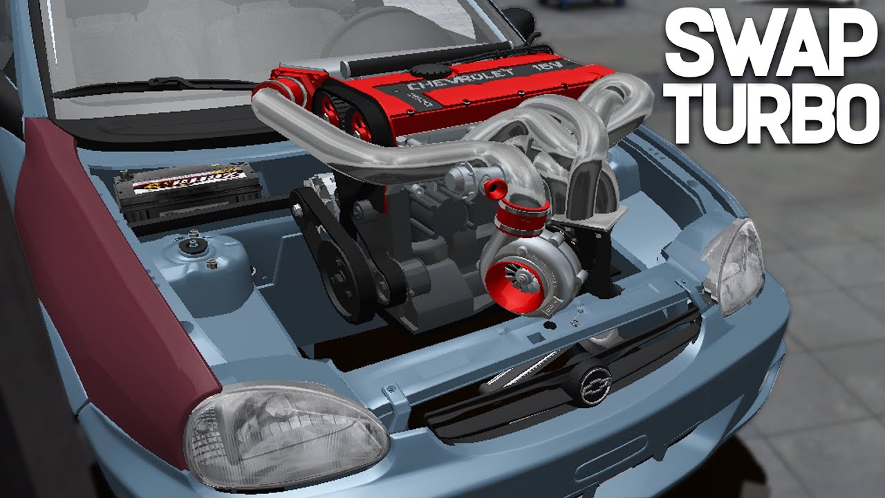 COMPREI O CORSA 1.0 E ADAPTEI O C20XE TURBO! 🚀 | SLRR Brasil Hardcore