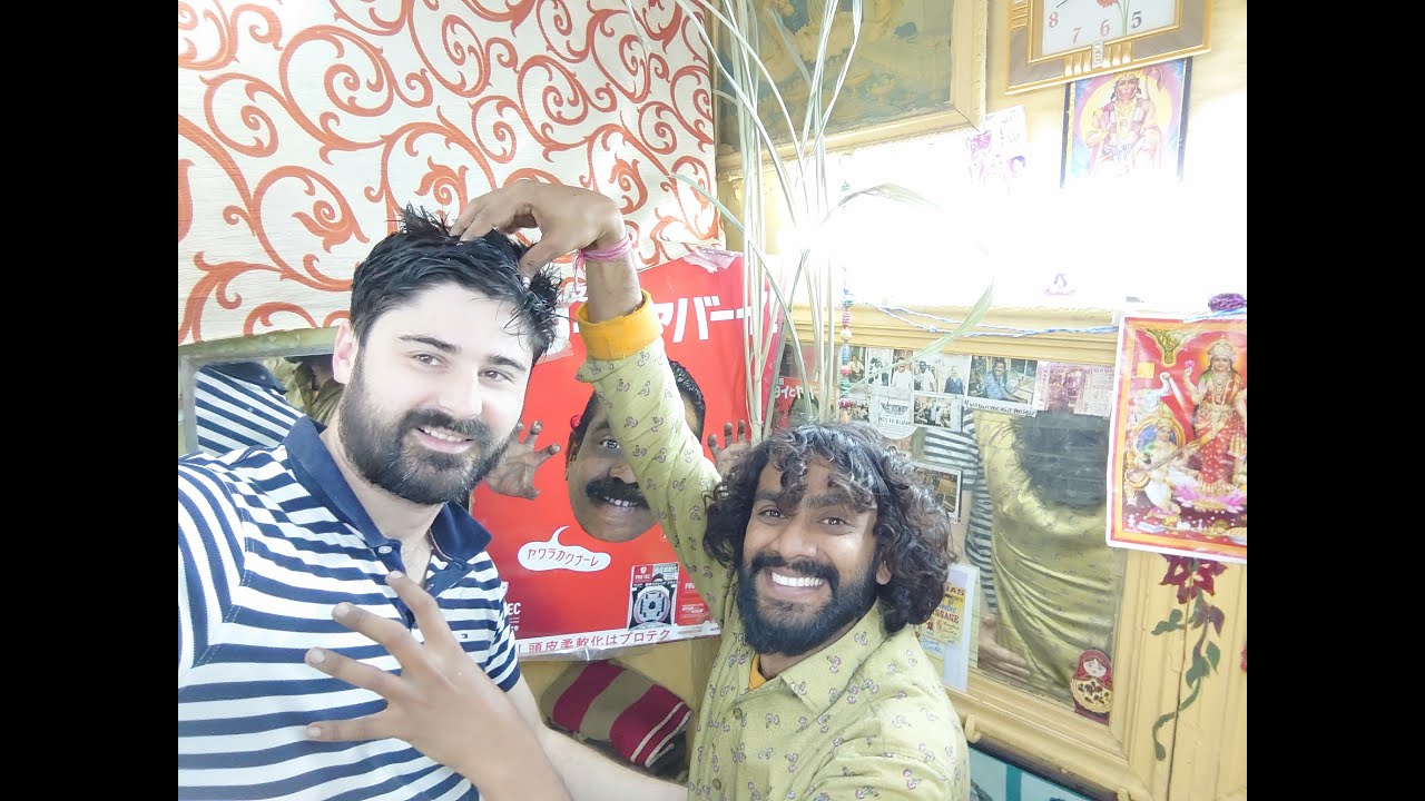 💈 ASMR Baba Sen Junior Rohit Cosmic Head Massage Relax HD #asmr #barbershop #pushkar #bosnia