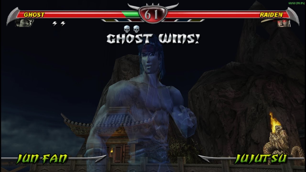 Mortal Kombat Unchained: Ghost Liu Kang Arcade Ladder (Max Difficulty) 60 FPS
