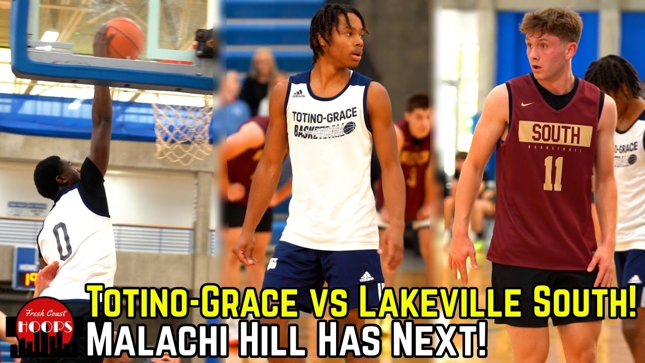 Totino-Grace And Lakeville South Face Off! Malachi Hill Shows Out!