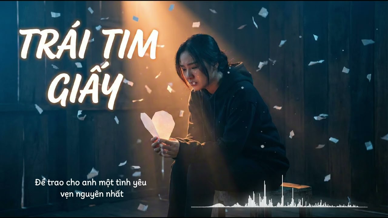 Trái Tim Giấy (Lyrics) | Bản R&B Ballad buồn sâu lắng 2026 Chạm Đến Những Người Đã Từng Tổn Thương