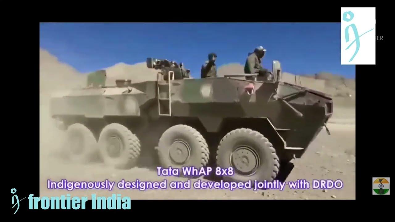 DRDO TATA WhAP or TATA Kestrel Wheeled Armored Amphibious Platform.