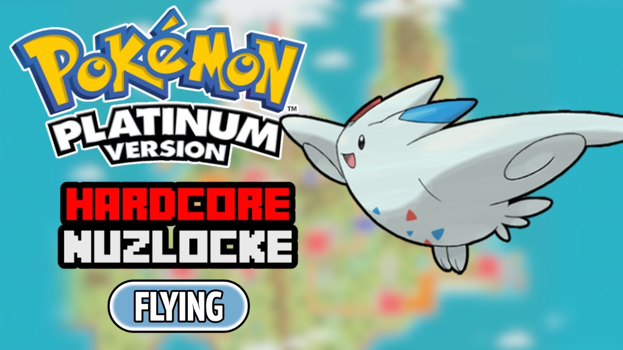 Pokemon Platinum Hardcore Nuzlocke - FLYING  Only (NO Items, NO Overleveling)