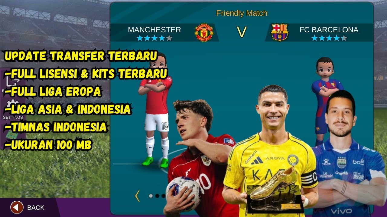 🏆 BRI SUPER LEAGUE RESMI‼️ PRO LEAGUE SOCCER 2025 FULL UPDATE + TIMNAS INDONESIA⚡
