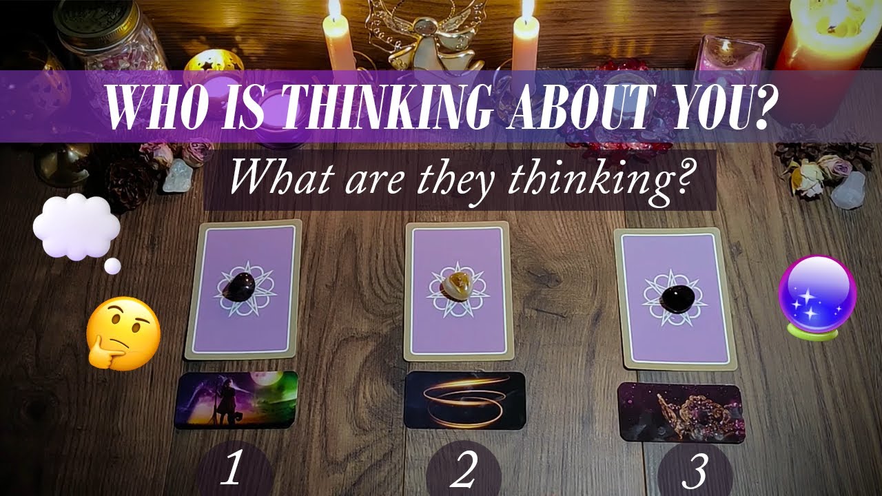 WHO is Thinking About You 🧐 WHAT Are They Thinking 💭🤯 Pick a Card 🎴 Tarot Reading