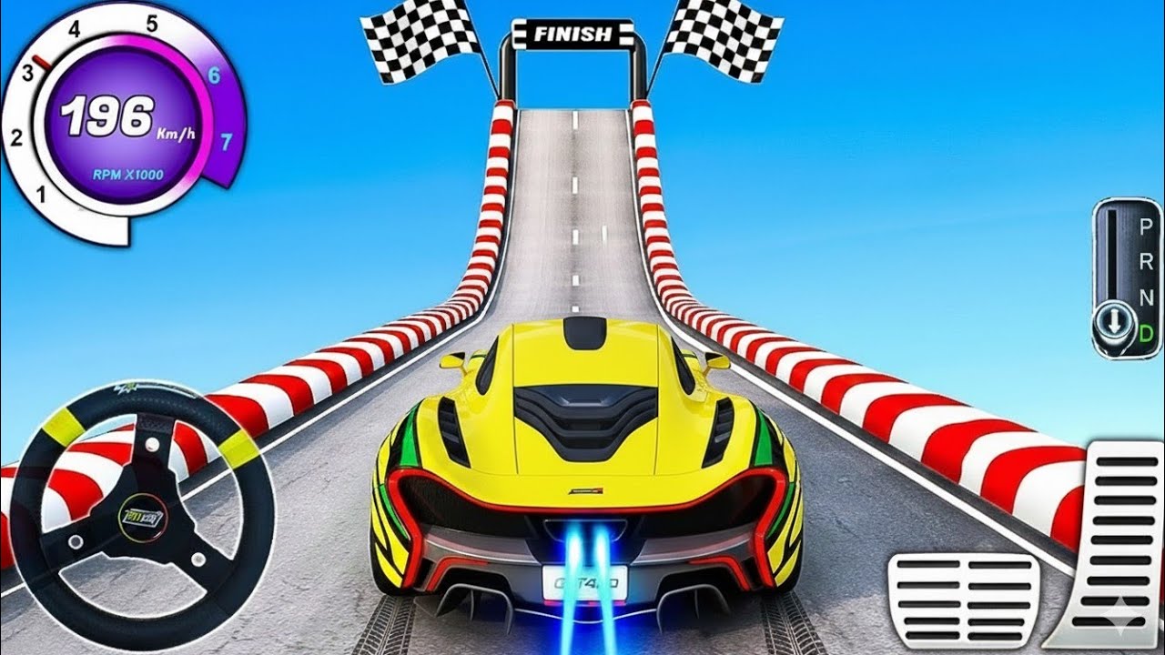 Mega Ramp Car Racing 3D - Extreme Car Stunts Game - Android Gameplay #28