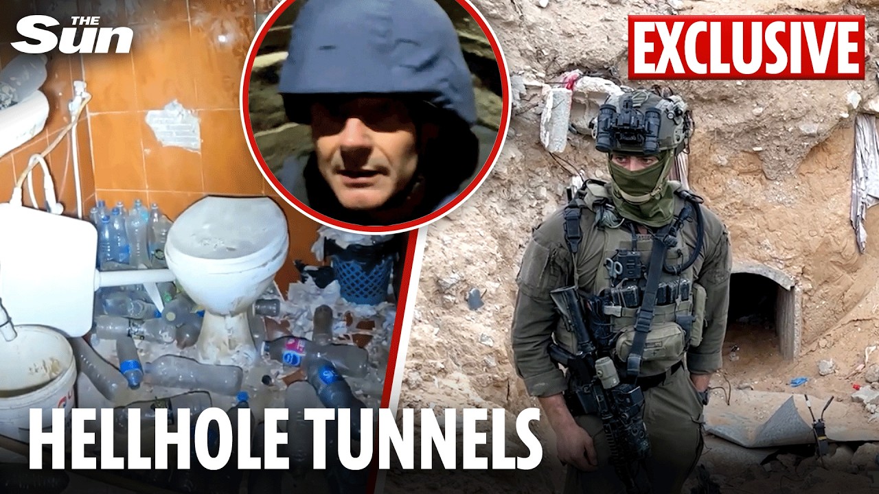 Inside $1bn Hamas terror lair spanning 450 miles revealed for first time