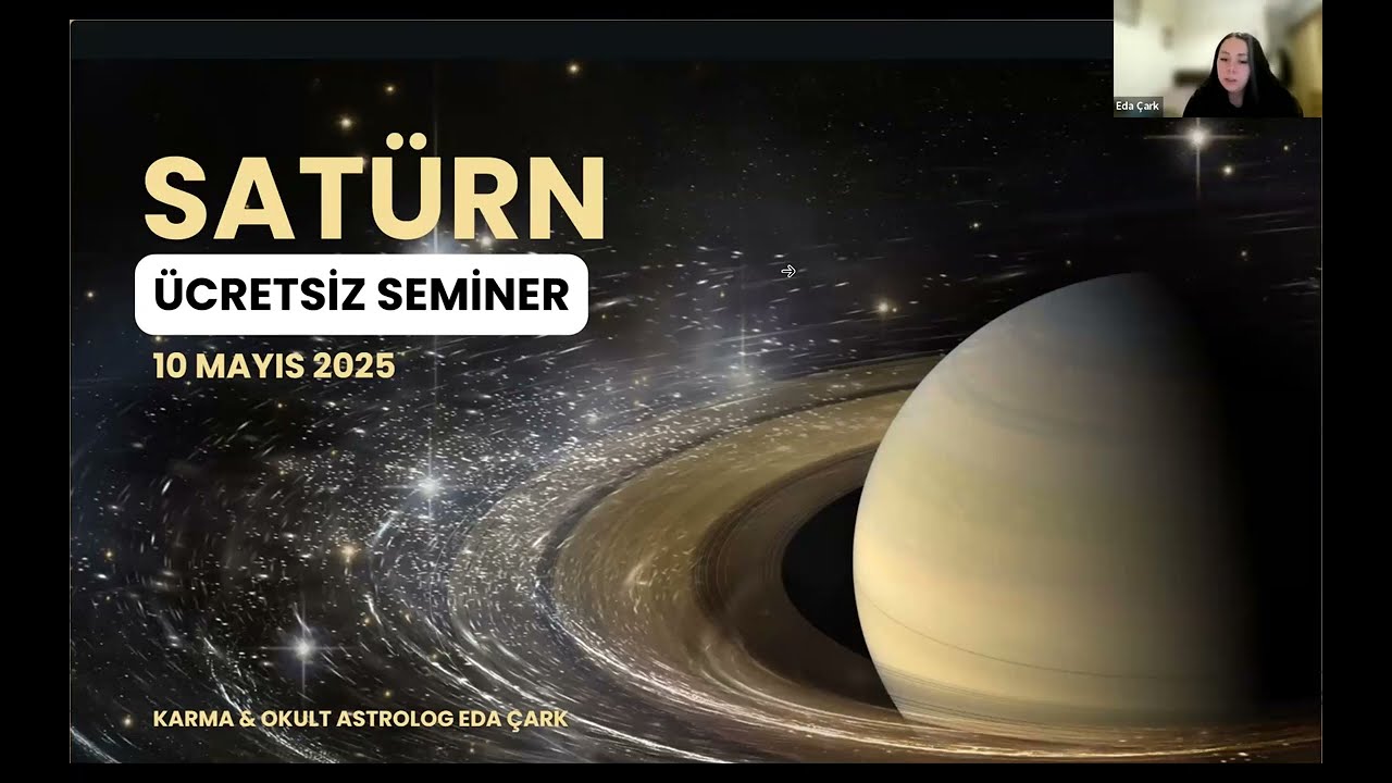 Satürn: Astrolojideki Yeri, Karmik Etkileri ve Yaş Döngüleri | Seminer Kaydı