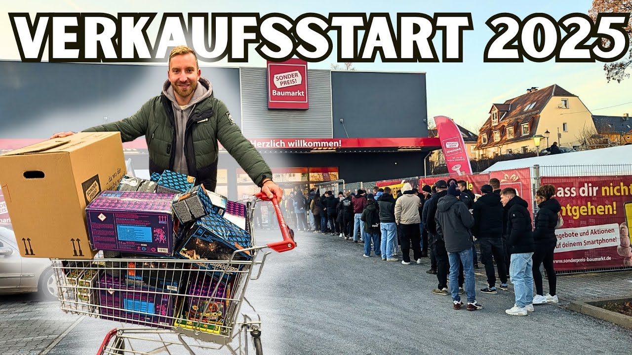 1. Fireworks purchase for New Year's Eve 2025/2026 🥰 Special price hardware store pre-sale