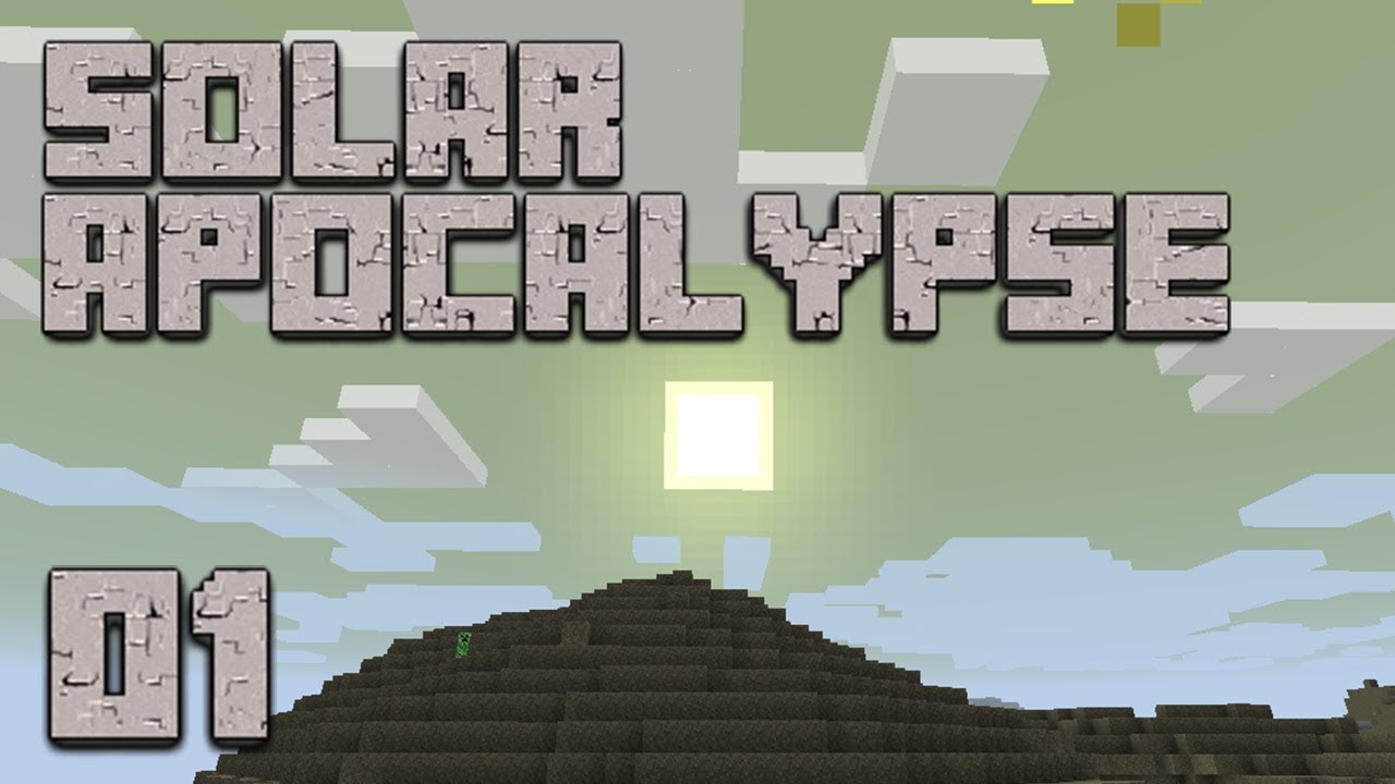 ►Solar Apocalypse: IT BURNS! | Ep. 1 | Modded Minecraft Survival◄ | iJevin