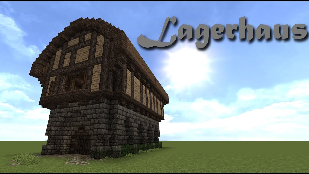 Minecraft Tutorial - Lagerhaus bauen #1