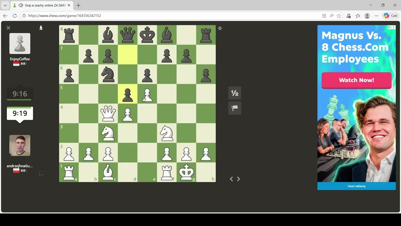 Droga do 1600 elo, chess.com #25