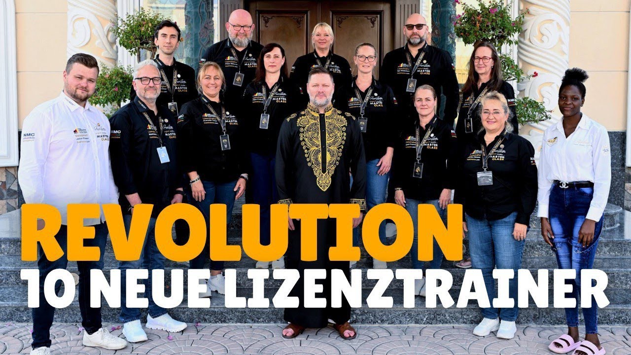 Die Frank Heister Revolution - 10 neue Lizenztrainer starten in Deutschland, &Ouml;sterreich & Schweiz!