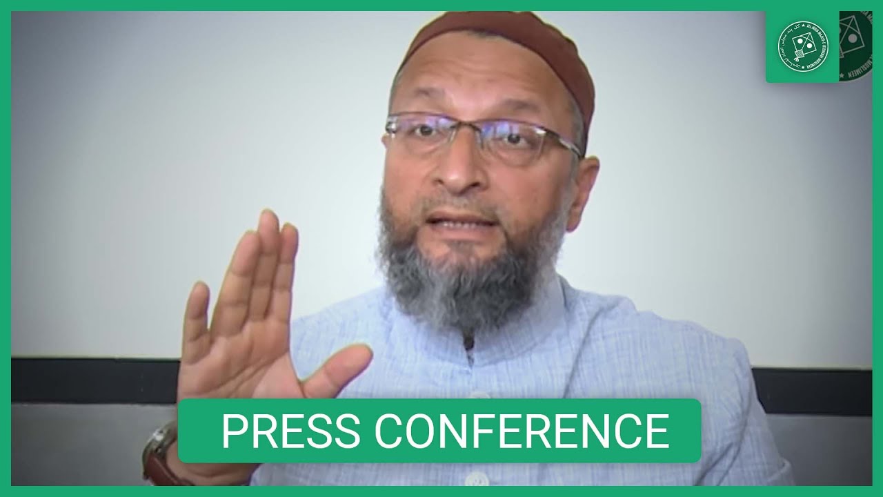Asad Owaisi | Spoke to media on Yogi govt Madrasa survey & Military Drill with China