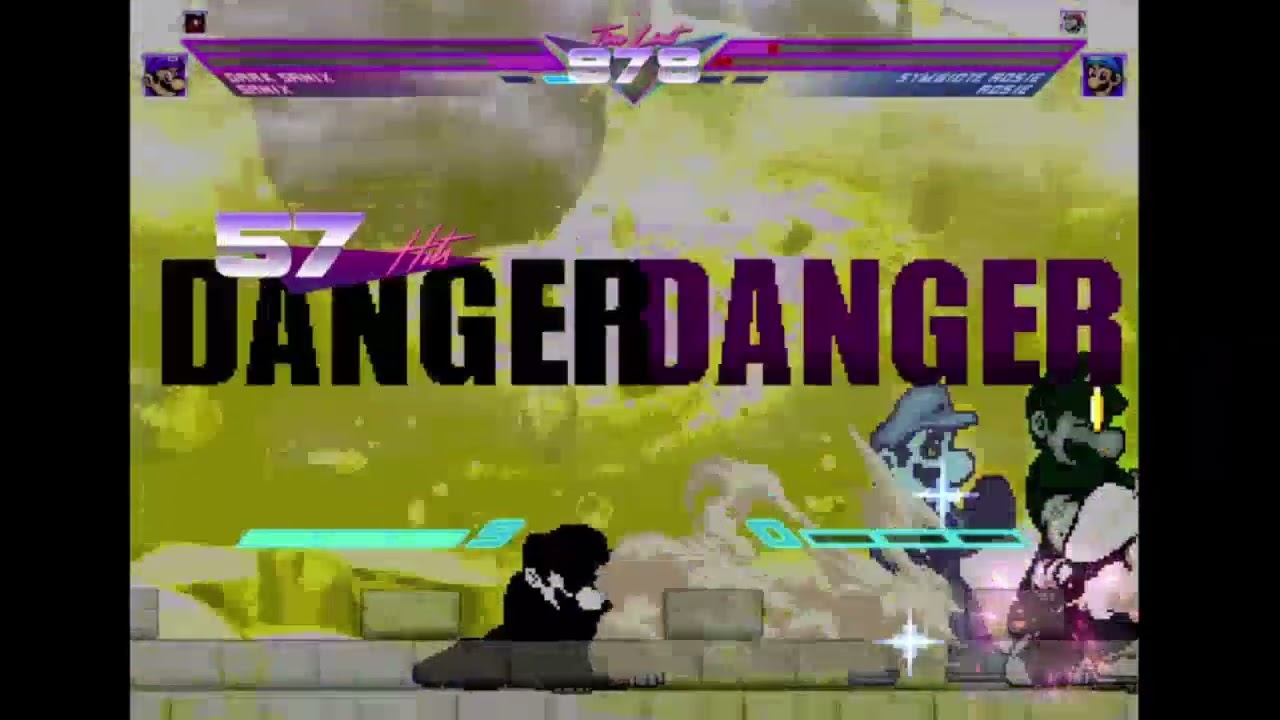 MUGEN Team Sanix Vs Team Rosie - Battle Of The Siblings