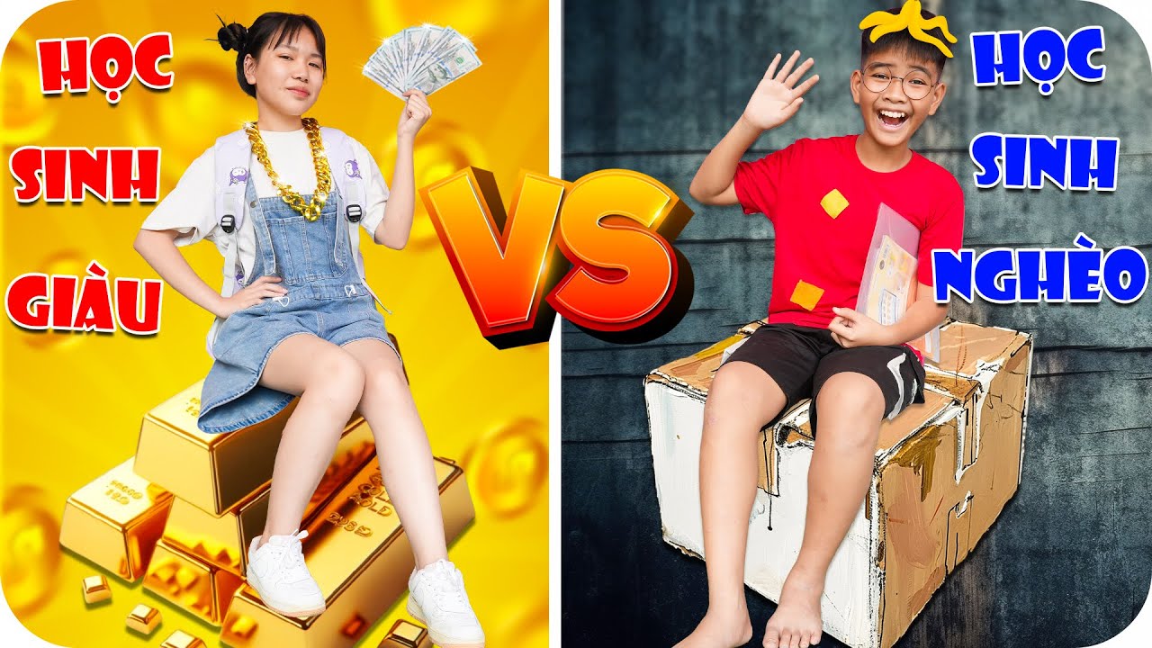 Học Sinh Nghèo Vs Học Sinh Giàu Ai Mới Là Lớp Trưởng | Min Min TV Minh Khoa