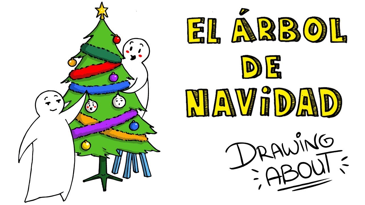 EL ORIGEN DEL ÁRBOL DE NAVIDAD 🎄 | Draw My Life (Hacemos adornos de TikTak Draw DIY)