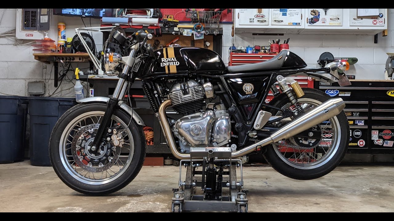Регулировка клапанов Royal Enfield Continental GT 650. Дополнительный обзор установки блока управ...