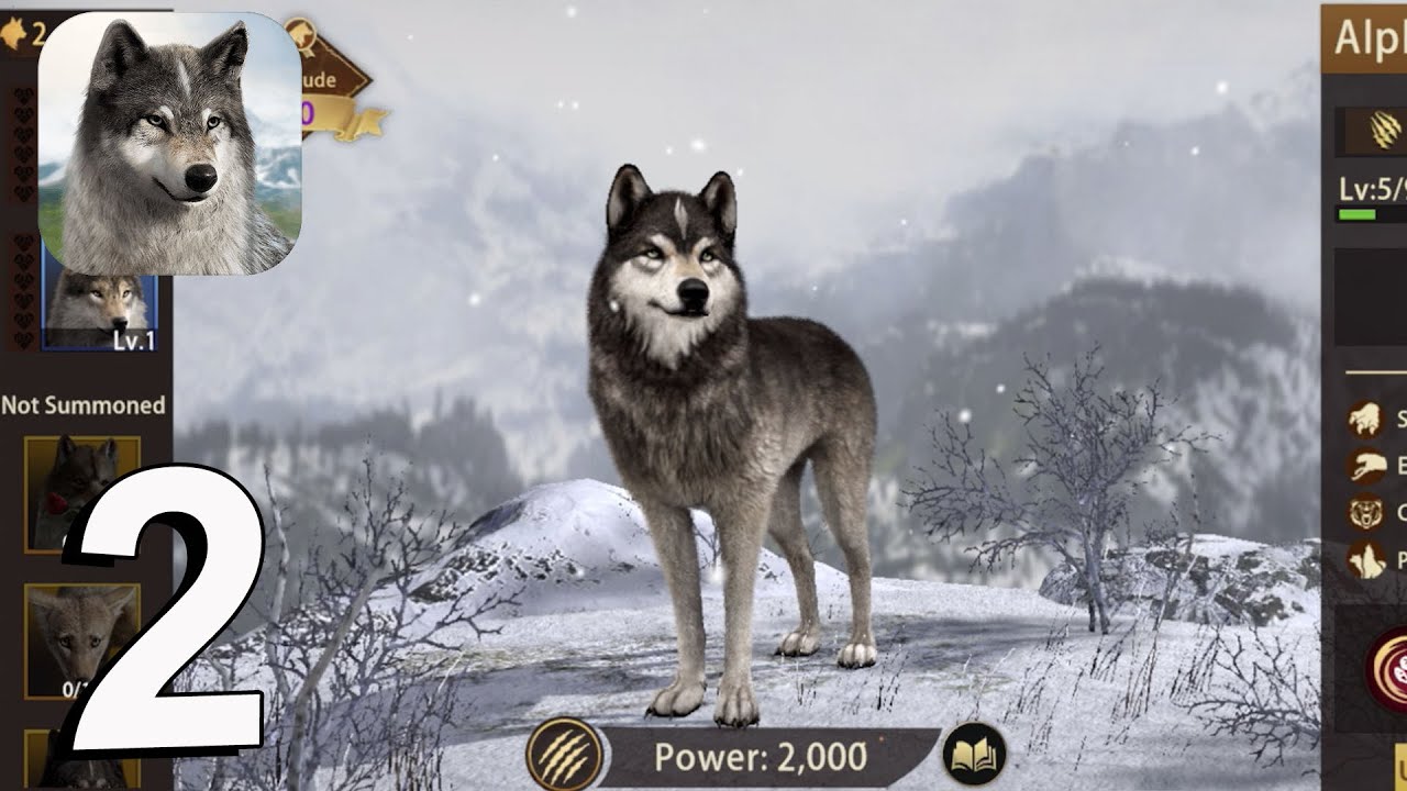 Wolf Game The Wild Kingdom - Gameplay Walkthrough part 2🔥(iOS,Android)