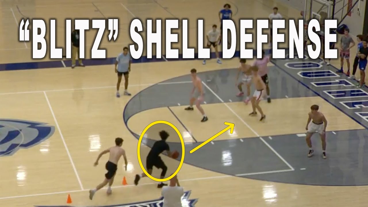 BLITZ SHELL - Challenge Your Team Defense With This Basketball Drill