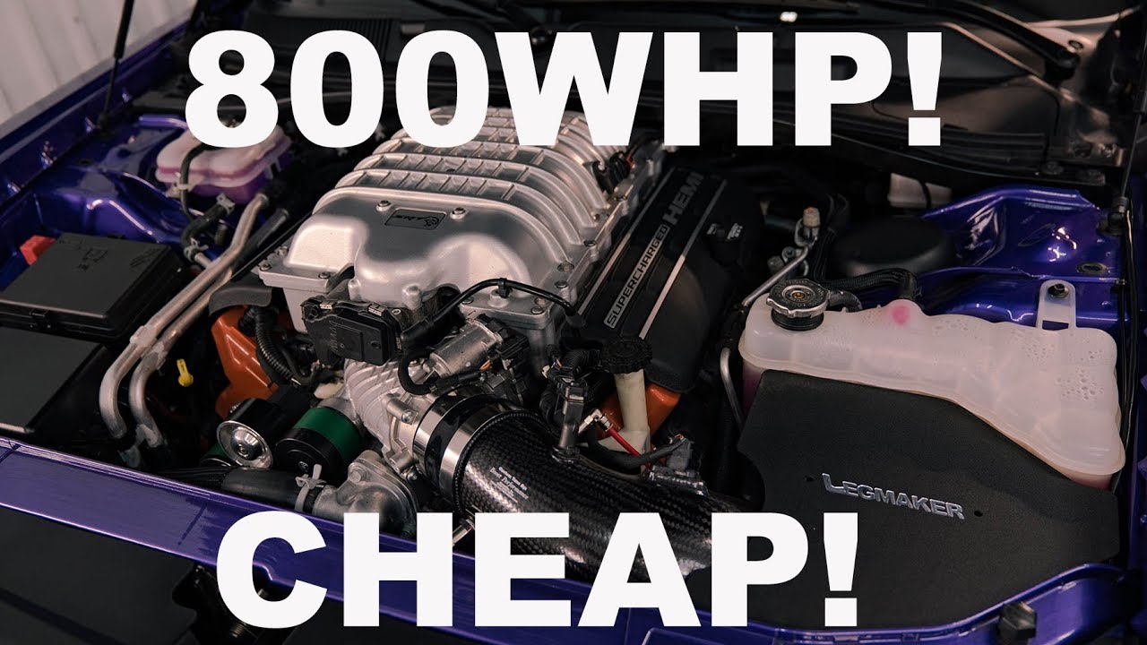 СКОЛЬКО СТОИТ СДЕЛАТЬ DODGE HELLCAT МОЩНОСТЬЮ 800 Л.С.?