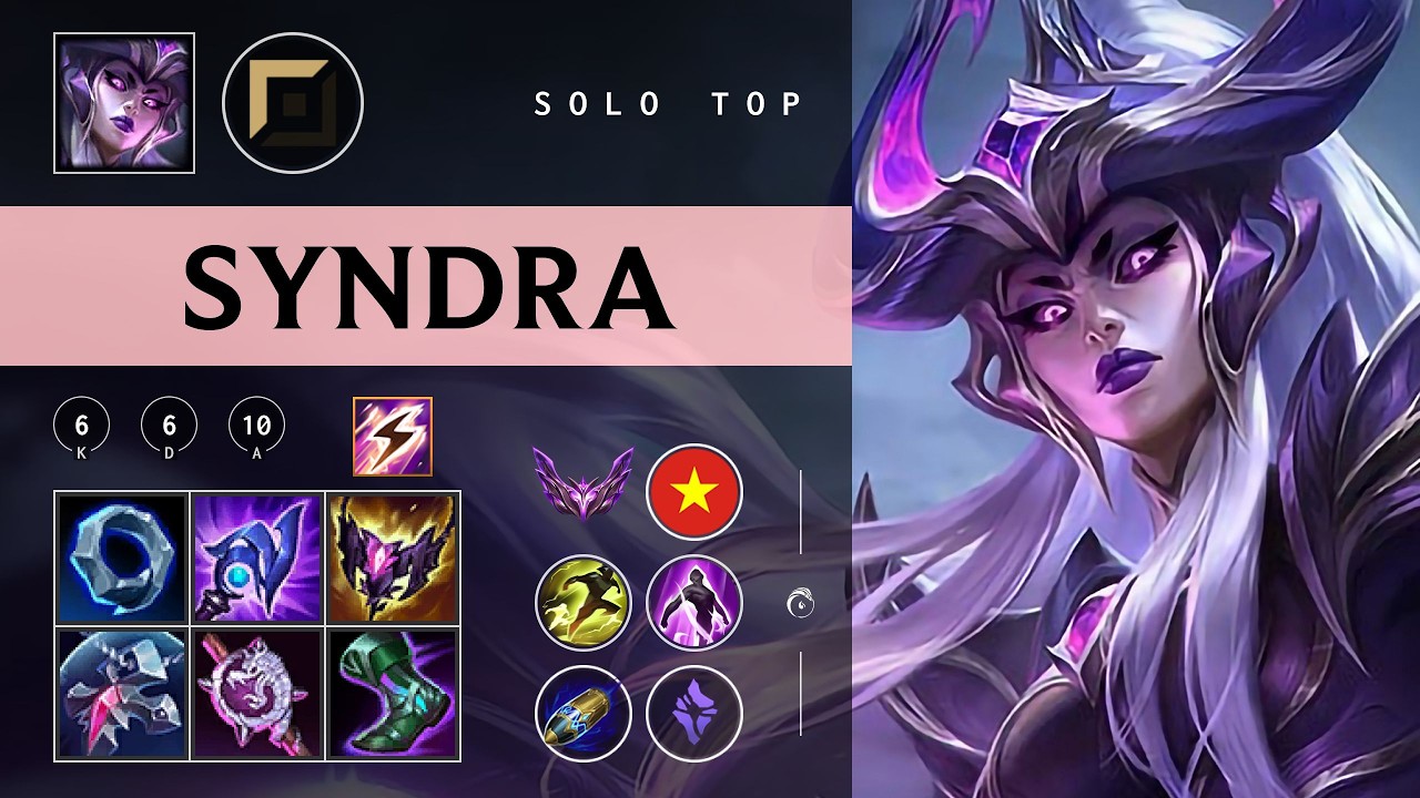 Syndra Top vs Malphite - VN Master Patch 26.04