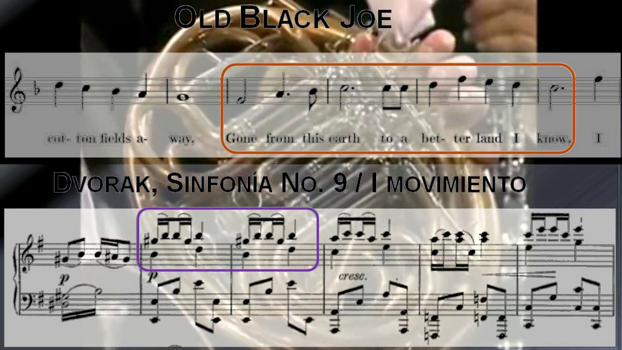 Ives - Symphony No. 2 FINALE: Borrowed tunes attached within the video