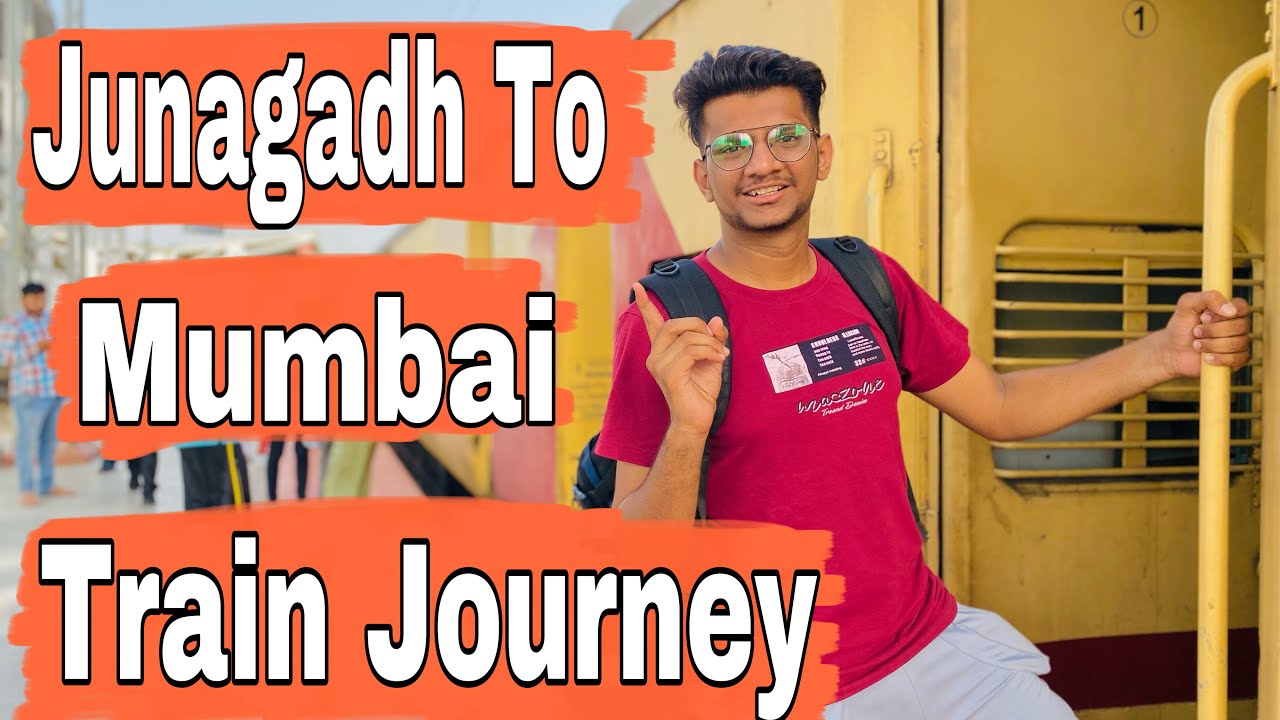 Junagadh To Mumbai Full Train 🚊 Journey Vlog || Atik Shekh Vlog || Train Journey || Mumbai ||