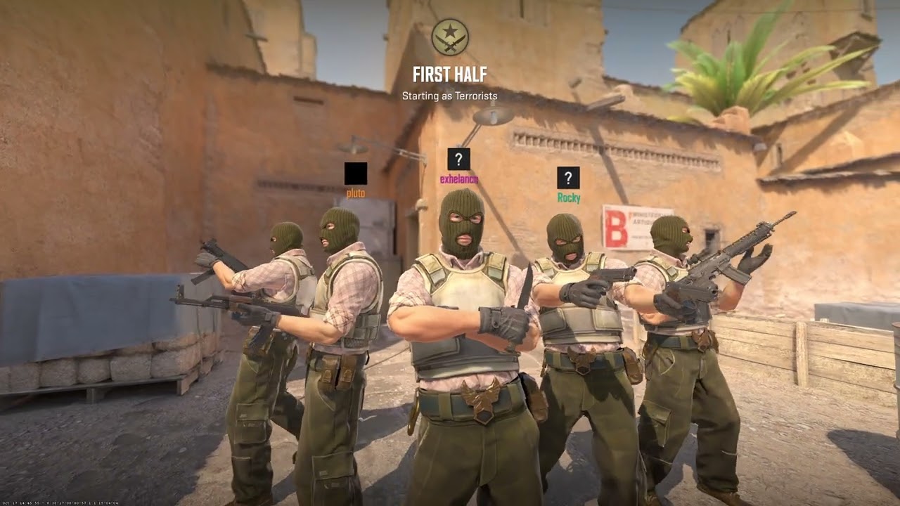 Counter Strike 2: First game of the evening