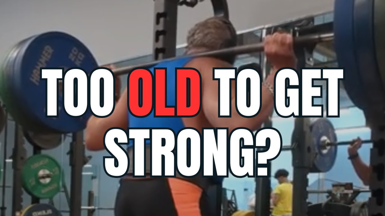 “I’m 40, can I still get stronger?