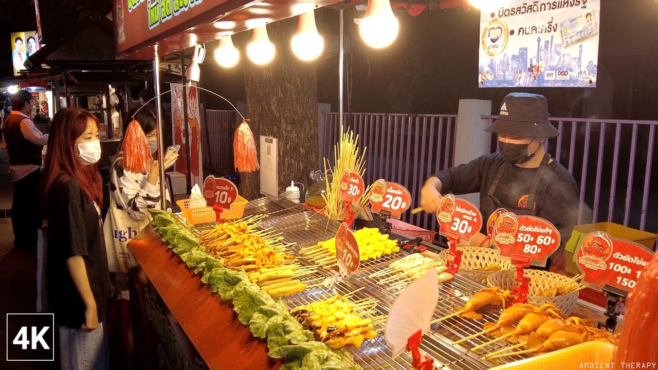 LANGMOR NIGHT MARKET  WALKING TOUR - Chiang Mai, Thailand | DJI Pocket 2