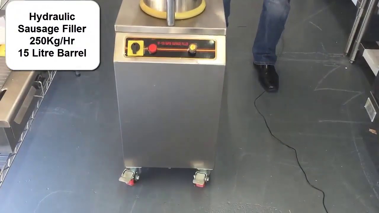 Foodtech Hyderulic Sausage filler/ Sausage filler/ sausage stuffer/  +91-9311465199