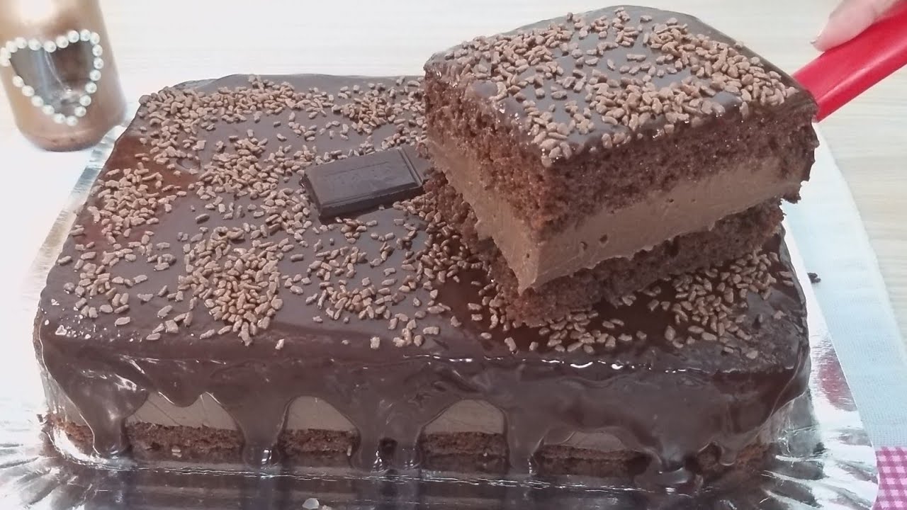 BOLO DE CHOCOLATE GELADO | O MELHOR QUE EU JÁ COMI