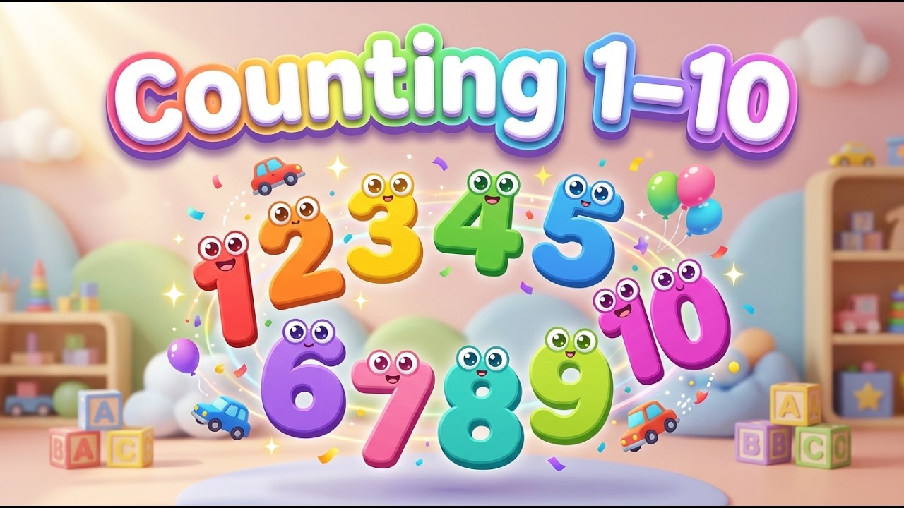 Learn Numbers 1 to 10 | Counting for Kids