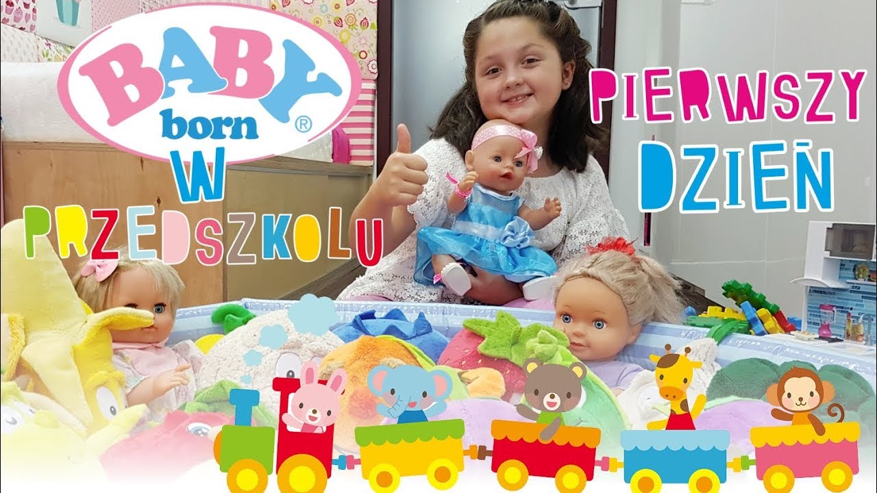 👶🏽 BABY BORN PIERWSZY DZIEŃ W PRZEDSZKOLU 🌸