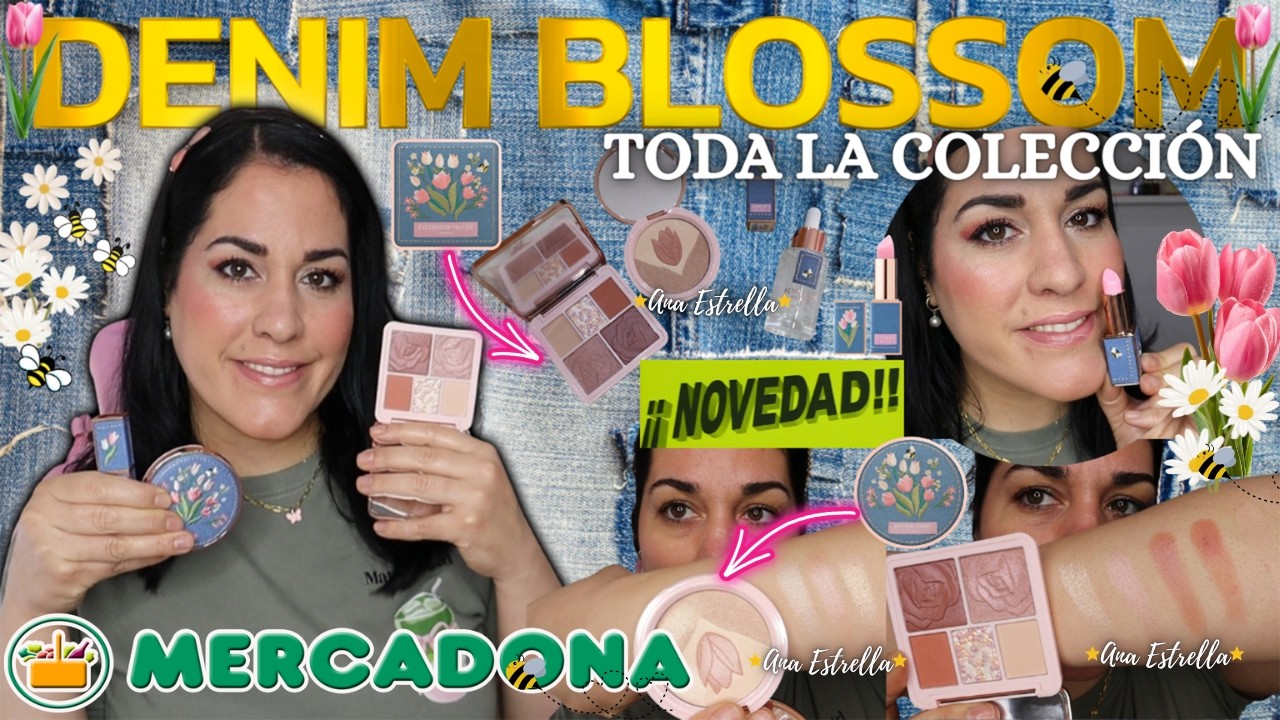 🔥HOY MIERCOLES 11 MARZO🔥NOVEDADES MERCADONA🌷TODA LA COLECCIÓN🐝DENIM BLOSSOM¡PRUEBO TODO!