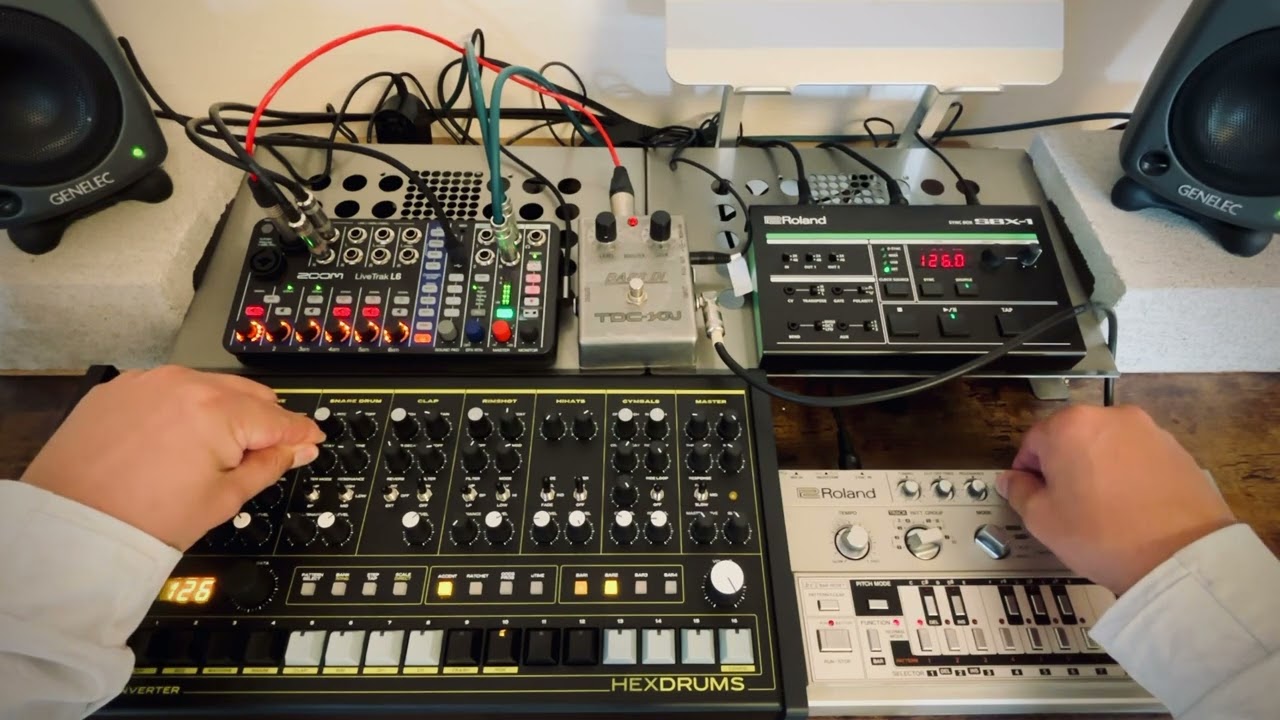 hexdrums + TB-303 Acid Jam