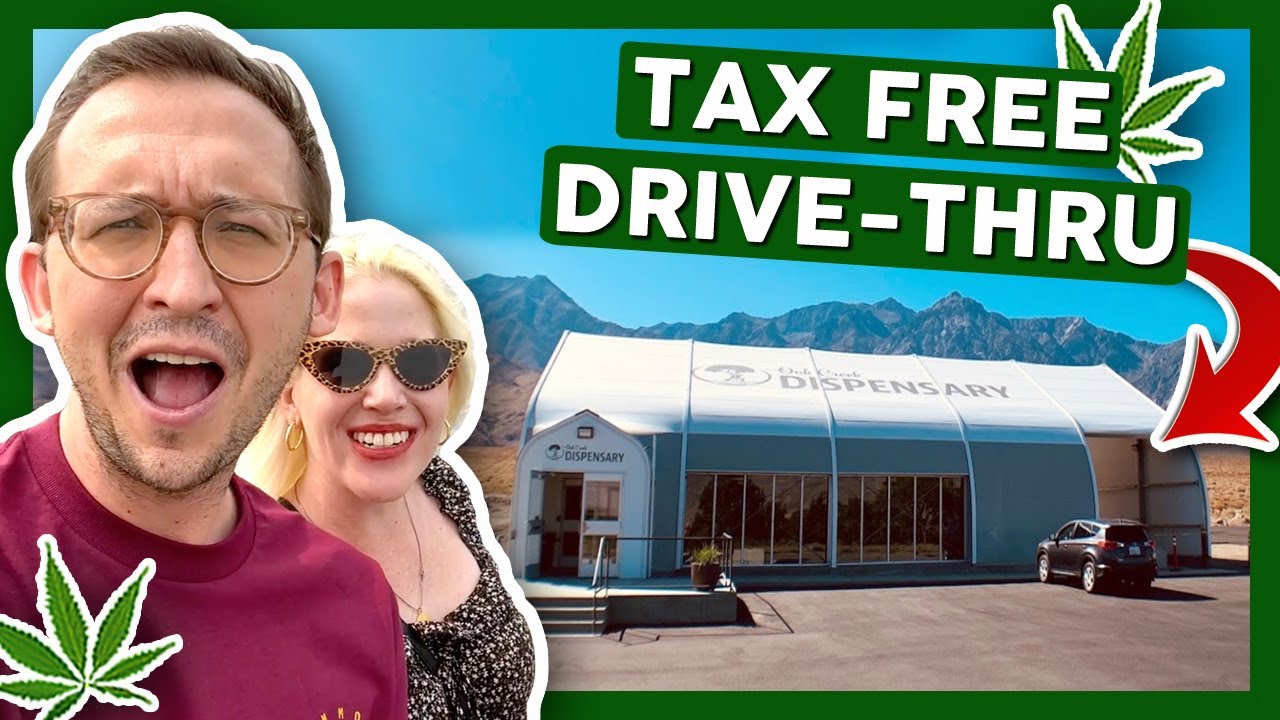 TAX FREE DRIVE-THRU WEED 🤯 Dispensary on a Native Reservation