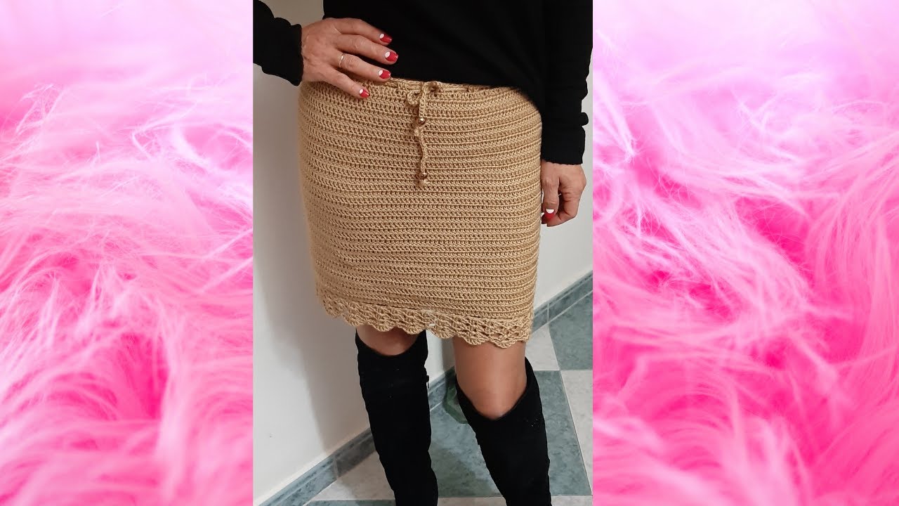 FALDA CROCHET FACIL FACIL!