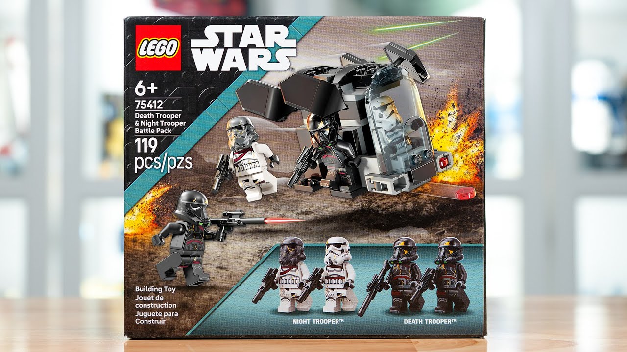 LEGO Star Wars 75412 DEATH TROOPER & NIGHT TROOPER BATTLE PACK Review! (2025)
