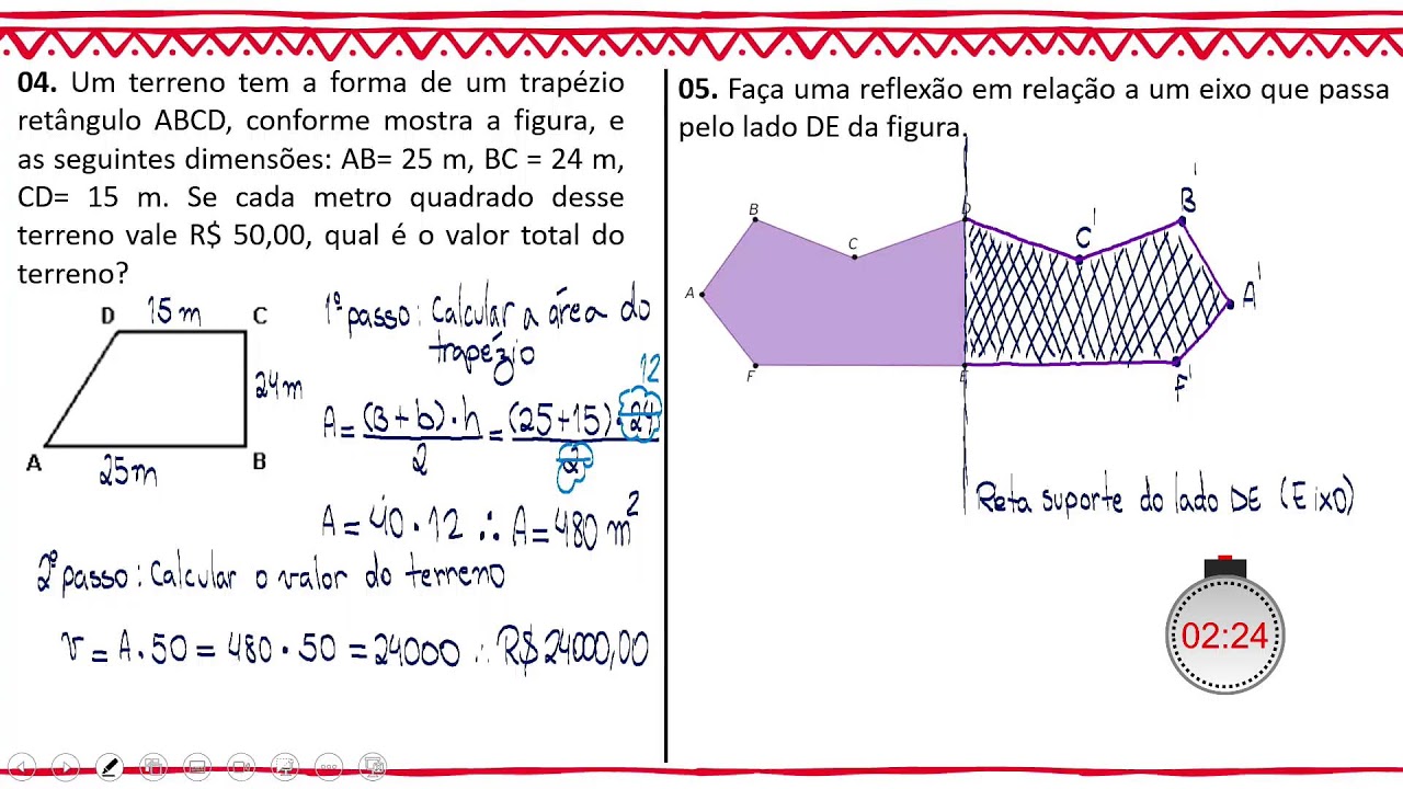 🔴 NOITE - MATEMÁTICA - 18.03.26 - 2ª Série