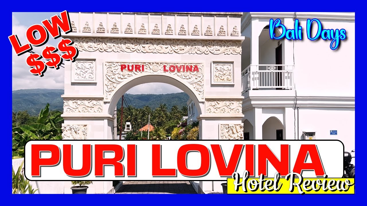 Puri Lovina Hotel Review - staying at Lovina Bali is SOOO cheap