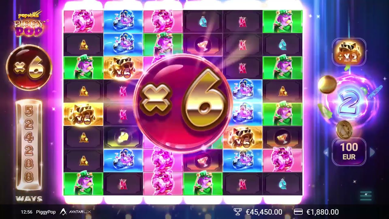 PiggyPop&trade; Slot by AvatarUX - Official trailer
