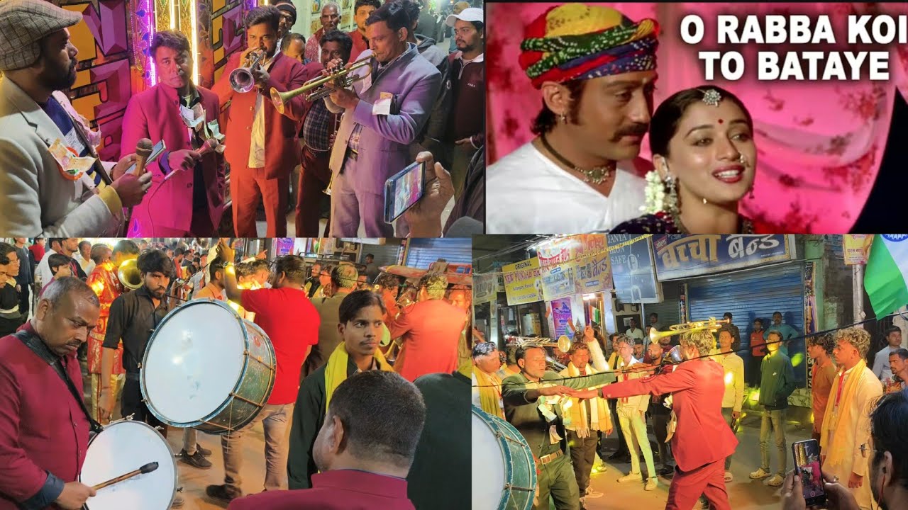 Shere #Punjab Band #Sultanganj O #Rabba Koi Bataye Song #4K 📸 #Saraswati Puja #Use For 🎧 #PatnaBand