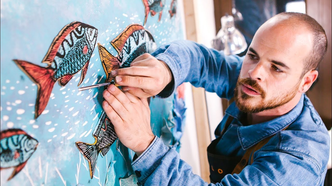 Curso online — Grabado en relieve y estampación contemporánea — Pablo Salvaje