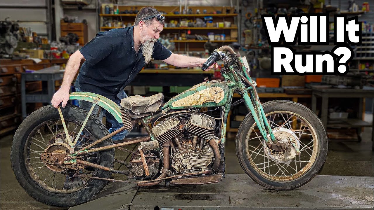 Can We Save This RARE 97 Year Old Motorcycle Sitting 70 Years?