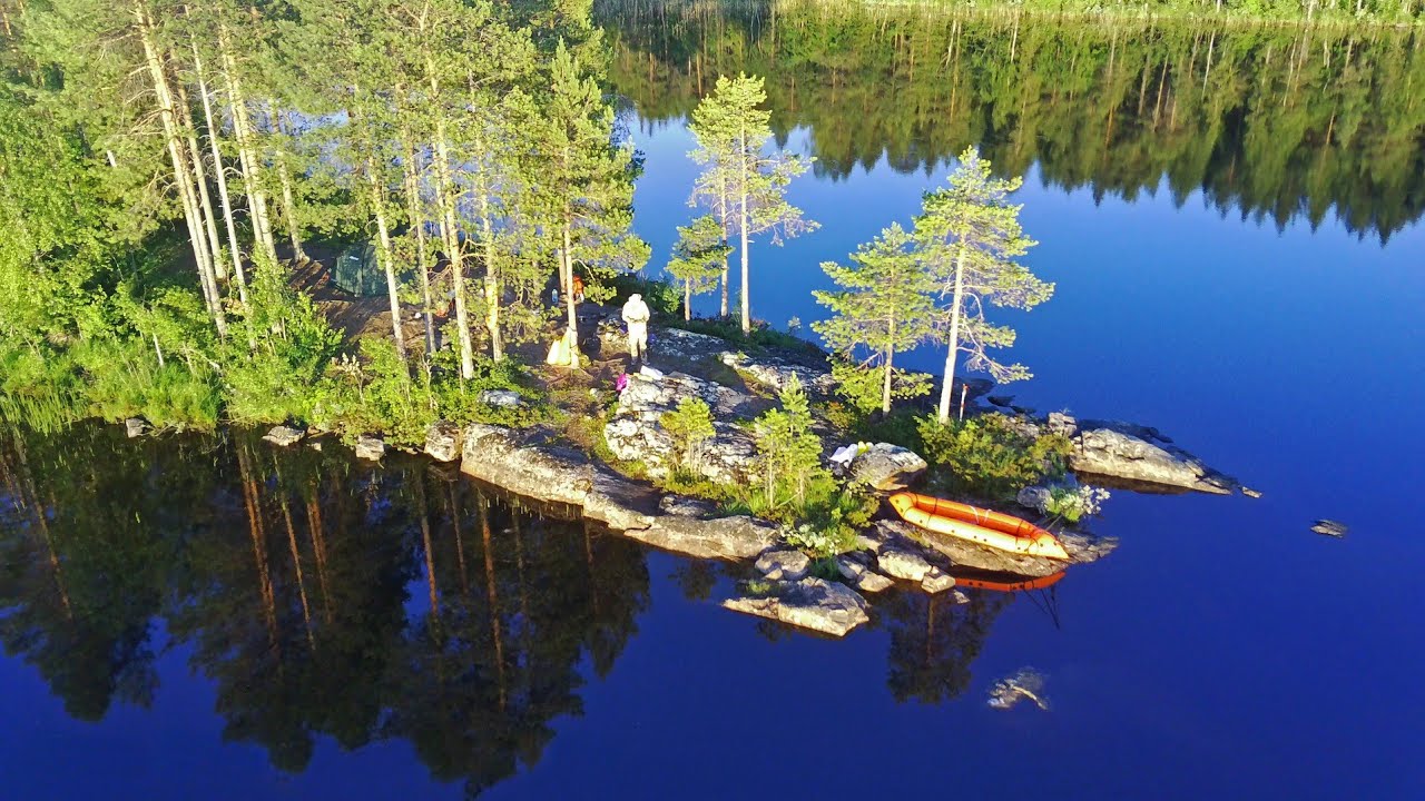 🛶Сплав по реке Воньга. Карелия. Фильм 3. Пороги!
