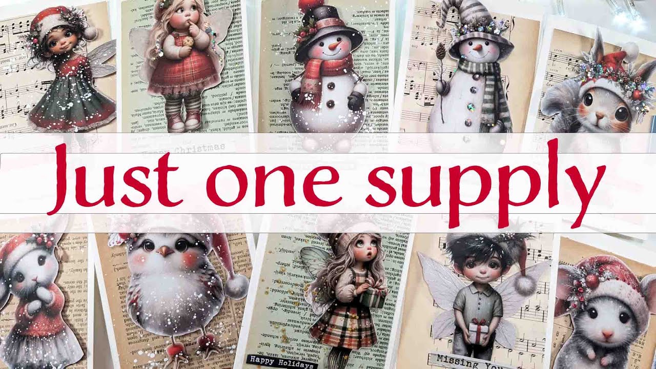 🎄 10 EASY Christmas CARDS for Everyone!